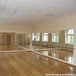 Sala gimnastyczna LO została wyremontowana