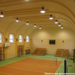 Sala gimnastyczna LO została wyremontowana
