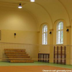 Sala gimnastyczna LO została wyremontowana